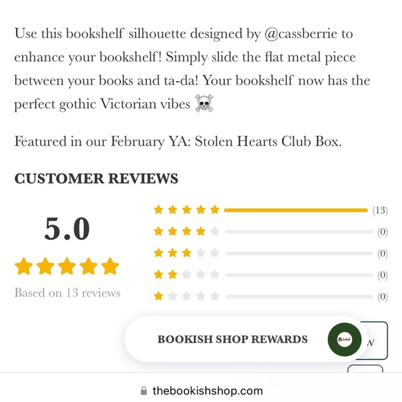 Stalking Jack the Ripper Kerri Maniscalo Shelf Silhouette Bookish Box - Picture 5 of 5